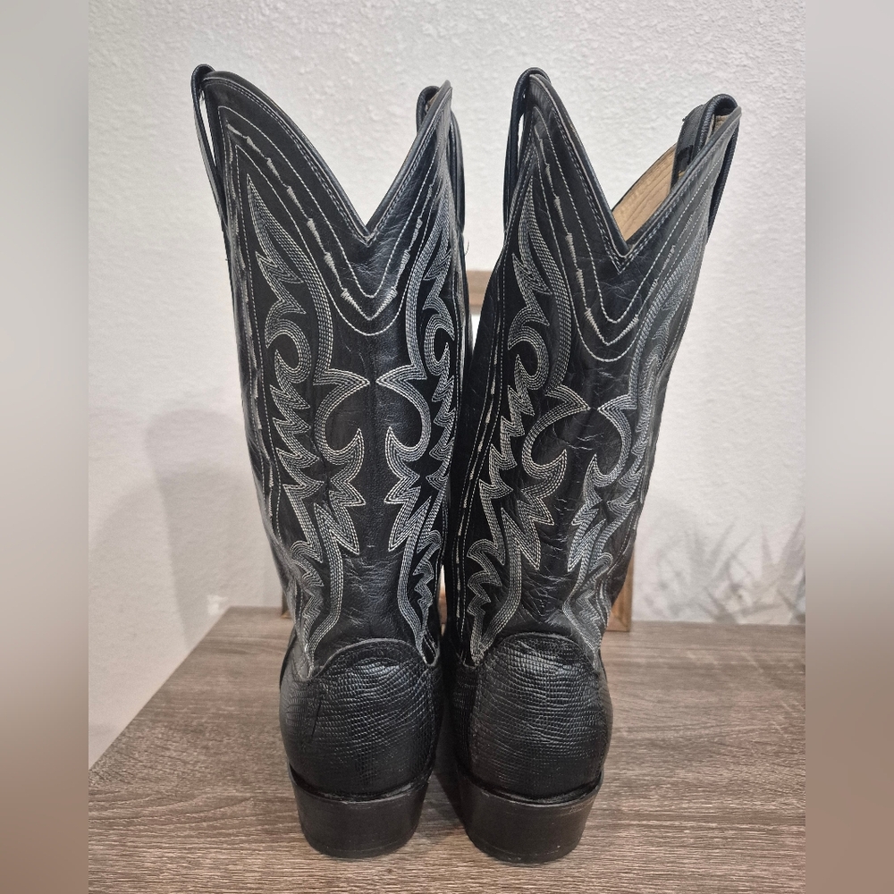 Dan Post Boots Exotic Lizard Size 10 - Picture 9 of 10